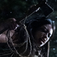 Naru jumping from a tree in Prey.